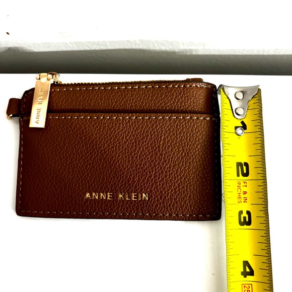 Anne Klein NWOT Brown/Tan/Chestnut Gold Clutch Wristlet Wallet Trio Set New - Picture 14 of 14